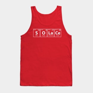 Solace (S-O-La-Ce) Periodic Elements Spelling Tank Top